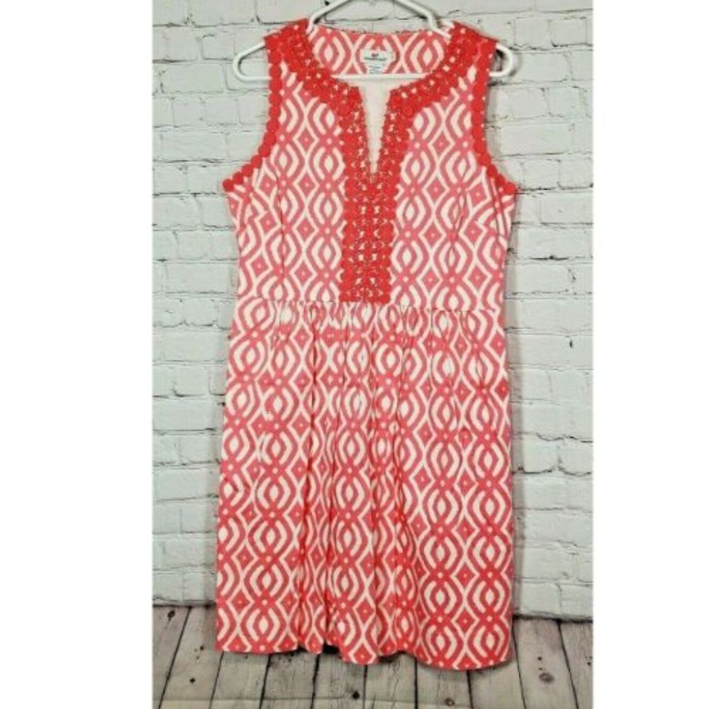Vineyard Vines women's summer beach pink dress